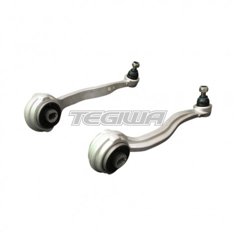 HARDRACE FRONT LOWER FRONT CONTROL ARM WITH HARDENED RUBBER BUSHES 2PC SET MERCEDES BENZ W204 2WD NON C63