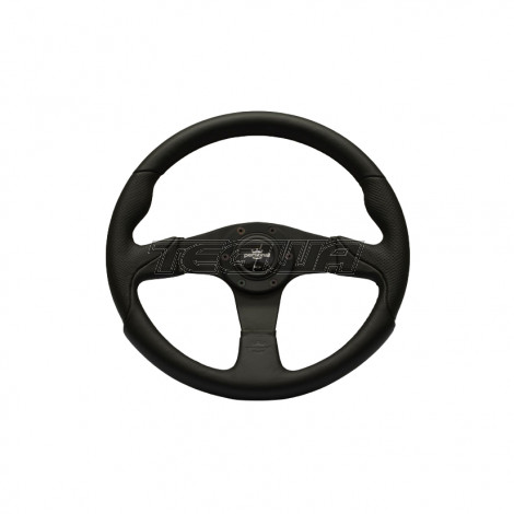 Personal Thunder 350mm Black Leather Steering Wheel