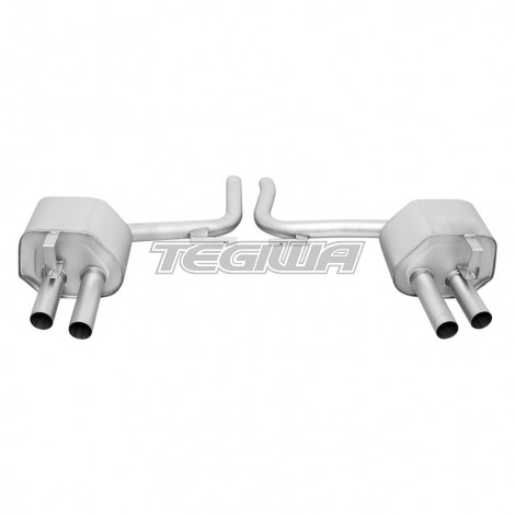Remus Rear Silencer Left/Right With 0046 70QSS Tips Porsche Panamera 970 11-
