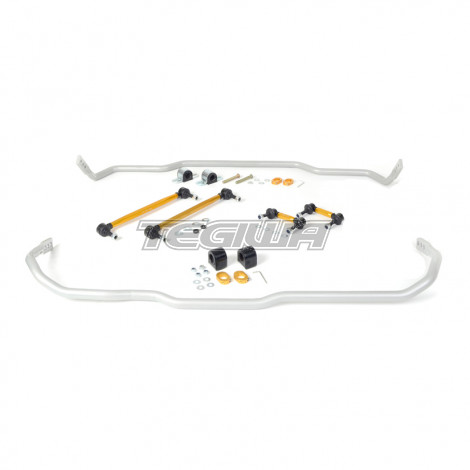 Whiteline Front & Rear Anti-Roll Bar Kit Audi A3 8P 03-13 With Rear Control Arm Link Mount