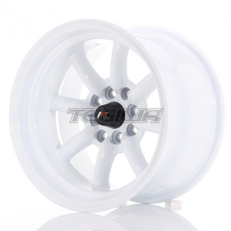 Japan Racing JR19 Alloy Wheel 15x9 - 4x100 / 4x114.3 - ET-13 - White
