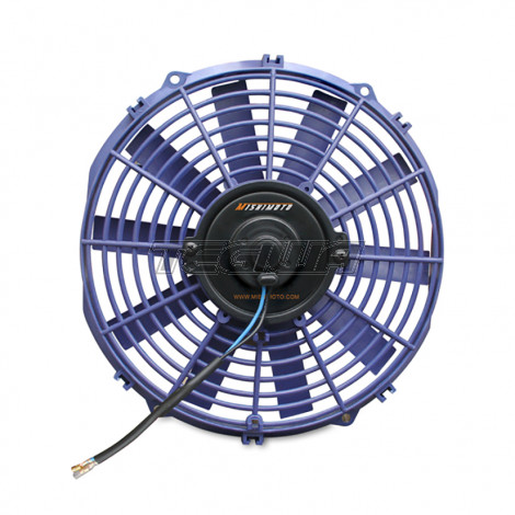 Mishimoto Slim Electric Fan 12in Blue