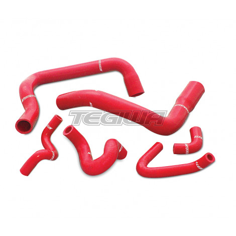 Mishimoto Silicone Radiator Hose Kit Ford Mustang GT 86-93 Red