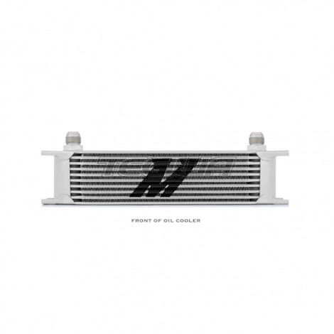 Mishimoto Universal 10 Row Oil Cooler Silver