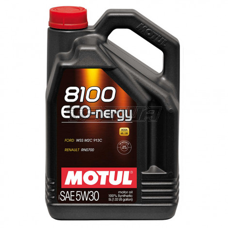 MOTUL 8100 ECO-NERGY 5W30 SYNTHETIC ENGINE OIL 1 LITRE NO FILTER