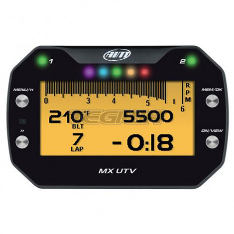 AIM MX UTV GPS Digital Dash with Belt Sensor