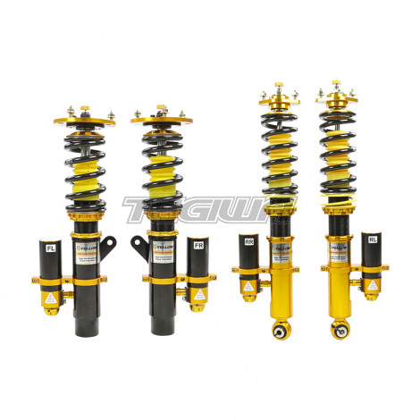 YELLOW SPEED RACING YSR PRO PLUS 2-WAY RACING TRUE COILOVERS BMW M3 E46 01-06 TYPE A