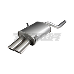 Remus Rear Silencer Left With 086201 0586P Tips BMW 3 Series E46 316i/318i 98-05