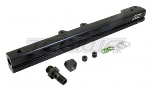 AEM High Volume Fuel Rail Black Honda D16Y7 & D16Y8