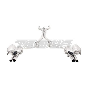 Remus Non-Resonated Cat Back System Left/Right With OE Tailpipes Tips Mercedes Benz C Class W205 C63 AMG 16-