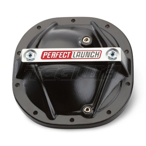 Proform Rear End Cover Ford 8.8 Aluminum Black with Perfect Launch Logo