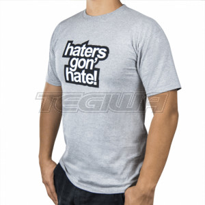 Skunk2 Haters Gon' Hate Men's T-Shirt Grey MD