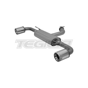 Remus Non-Resonated Cat Back System Left/Right With 956610 1580 Tips Volkswagen Scirocco Mk3 2.0 R 09-