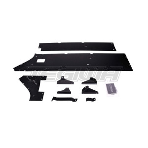 Verus Engineering Flat Underbody Panel Kit Ford Mustang Shelby GT350 GT350R