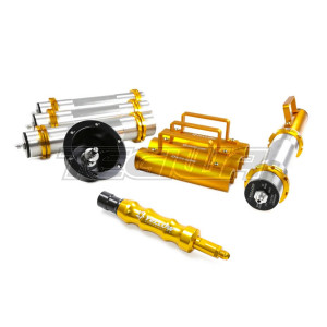 YELLOW SPEED RACING YSR AIR JACK 4 POINT WITH CONNECTOR VALVE