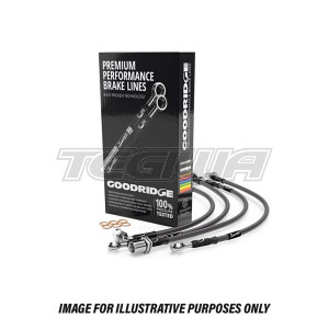 Goodridge Performance Brake Lines with Stainless Steel Fittings Mitsubishi Eclipse 4WD 89-94