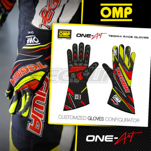 OMP One-Art Racing Custom Gloves