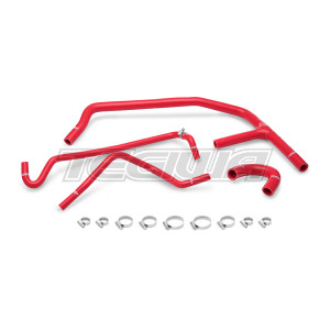 Mishimoto Silicone ANC Hoses Ford Mustang Ecoboost 15-17 Red