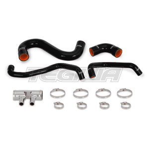 Mishimoto Silicone Lower Rad Hose Ford Mustang GT 15-17 Black