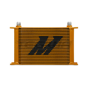 Mishimoto Universal 25-Row Oil Cooler Gold