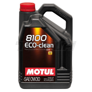 MOTUL 8100 ECO-CLEAN 0W30 SYNTHETIC ENGINE OIL 