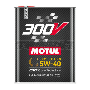 Motul 300V Competition 5W40 Synthetic Engine Oil 2 Litres