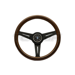 Nardi ND Classic 330mm Wood Steering Wheel Black Spokes