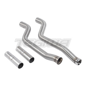 Milltek Secondary Catalyst Bypass Exhaust Mercedes C-Class Coupe 63 AMG 07-11 - OE Fitment