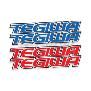 Tegiwa Classic Logo Decal Sticker 50cm (Pair)