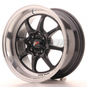 Japan Racing TFII Alloy Wheel 15x7.5 - 4x114.3 / 4x100 - ET30 - Gloss Black