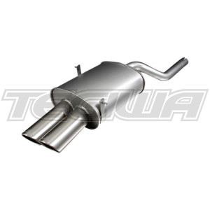 Remus Rear Silencer Left With 086201 0586P Tips BMW 3 Series E46 316i/318i 98-05