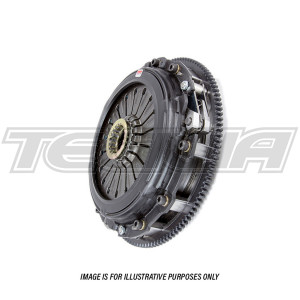 Competition Clutch 240mm Organic Twin Disc Clutch Kit with Flywheel Ford Mustang 2.3 ECOboost