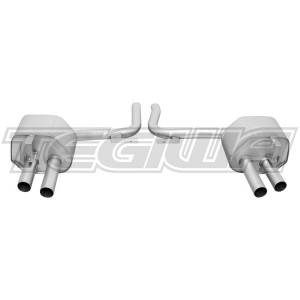 Remus Rear Silencer Left/Right With 0046 70QSS Tips Porsche Panamera 970 11-