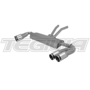 Remus Rear Silencer Left/Right With 689303 1598C Tips Porsche Cayenne 955 4.5 Turbo 02-06