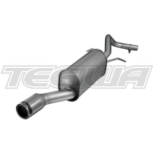 Remus Rear Silencer Left With 952610 0598C Tips Volkswagen Polo 6R 1.2/1.4 10-