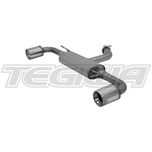 Remus Non-Resonated Cat Back System Left/Right With 956610 1580 Tips Volkswagen Scirocco Mk3 2.0 R 09-