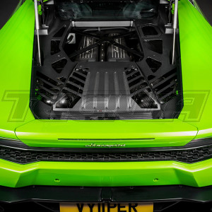 Eventuri Carbon Fibre Engine Cover Set Matte Finish Lamborghini Huracan