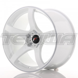 Japan Racing JR32 Alloy Wheel 18x10.5 - 5x114.3 - ET22 - White