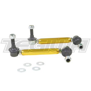 Whiteline Link Stabiliser 170-195mm Horizontal Heavy Duty Ball Joints 12mm Ball Stud Universal Sway Bar - Links And Bushings 19-