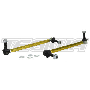 Whiteline Link Stabiliser 310-335mm Horizontal Heavy Duty Ball Joints 12mm Ball Stud Universal Sway Bar - Links And Bushings 19-