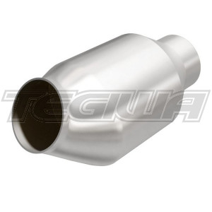 MAGNAFLOW 59976 200 CELL CPSI UNIVERSAL METALLIC HIGH FLOW SPORTS CAT 2.5 INCH 63.5MM