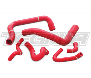 Mishimoto Silicone Radiator Hose Kit Ford Mustang GT 86-93 Red