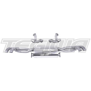 Milltek Cat Back Exhaust Audi R8 V8 4.2 FSI quattro 07-12 - Non-Res - RAW / Polished