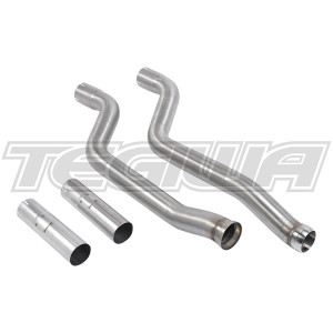 Milltek Secondary Catalyst Bypass Exhaust Mercedes C-Class Coupe 63 AMG 07-11 - OE Fitment